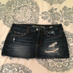 American Eagle Jean Skirt